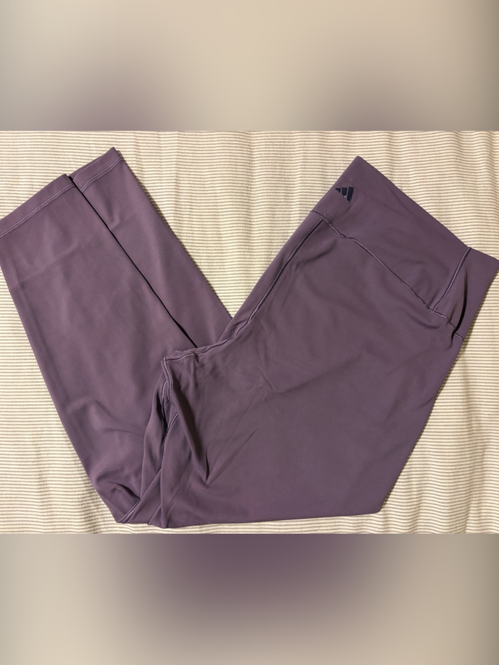 Adidas Yoga Studio Luxe 7/8 Leggings Shadow Violet Purple High Rise IJ6841